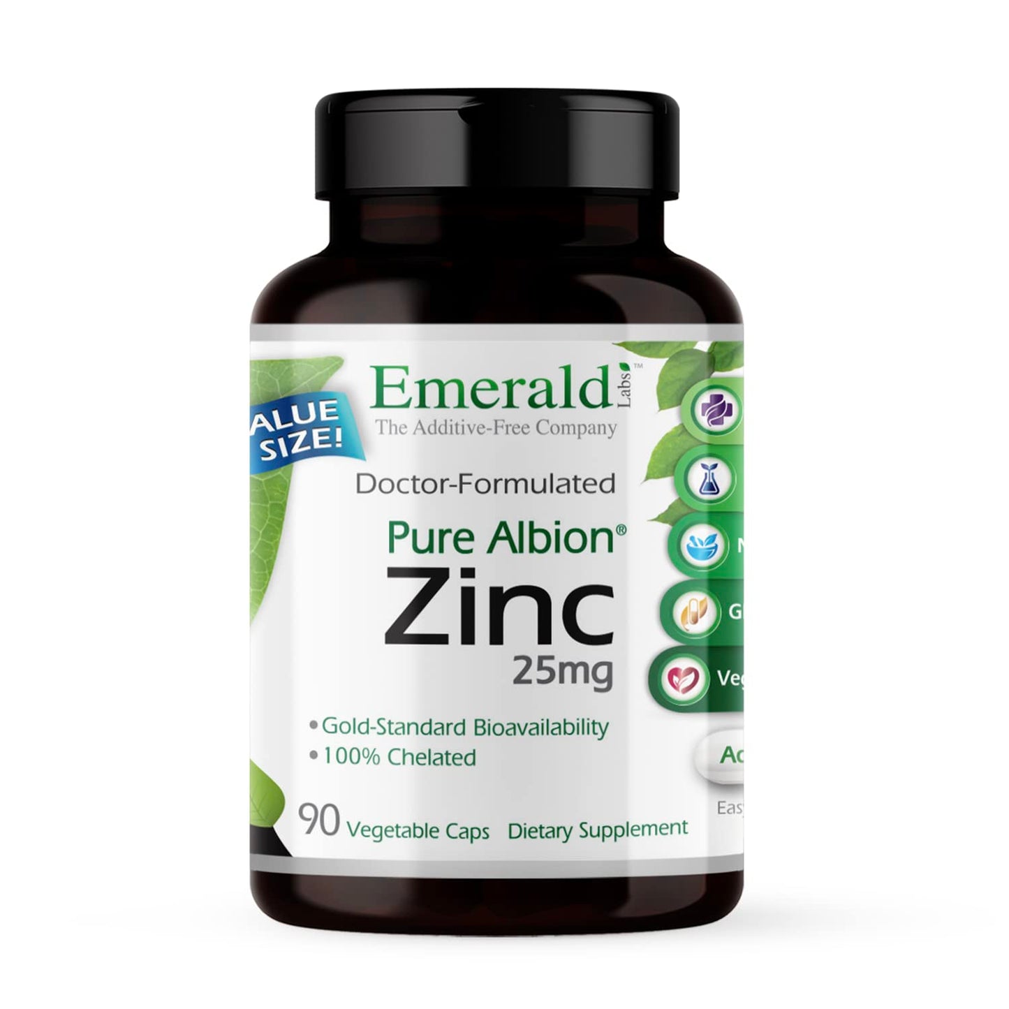 Cápsulas veganas EMERALD LABS para antioxidantes y salud digestiva
