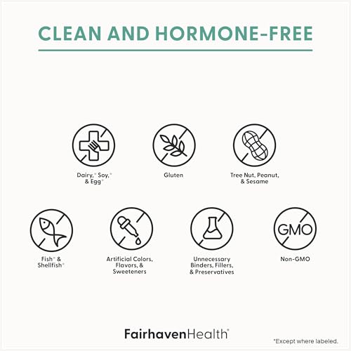 Cápsulas veganas Fairhaven Health equilibrio hormonal