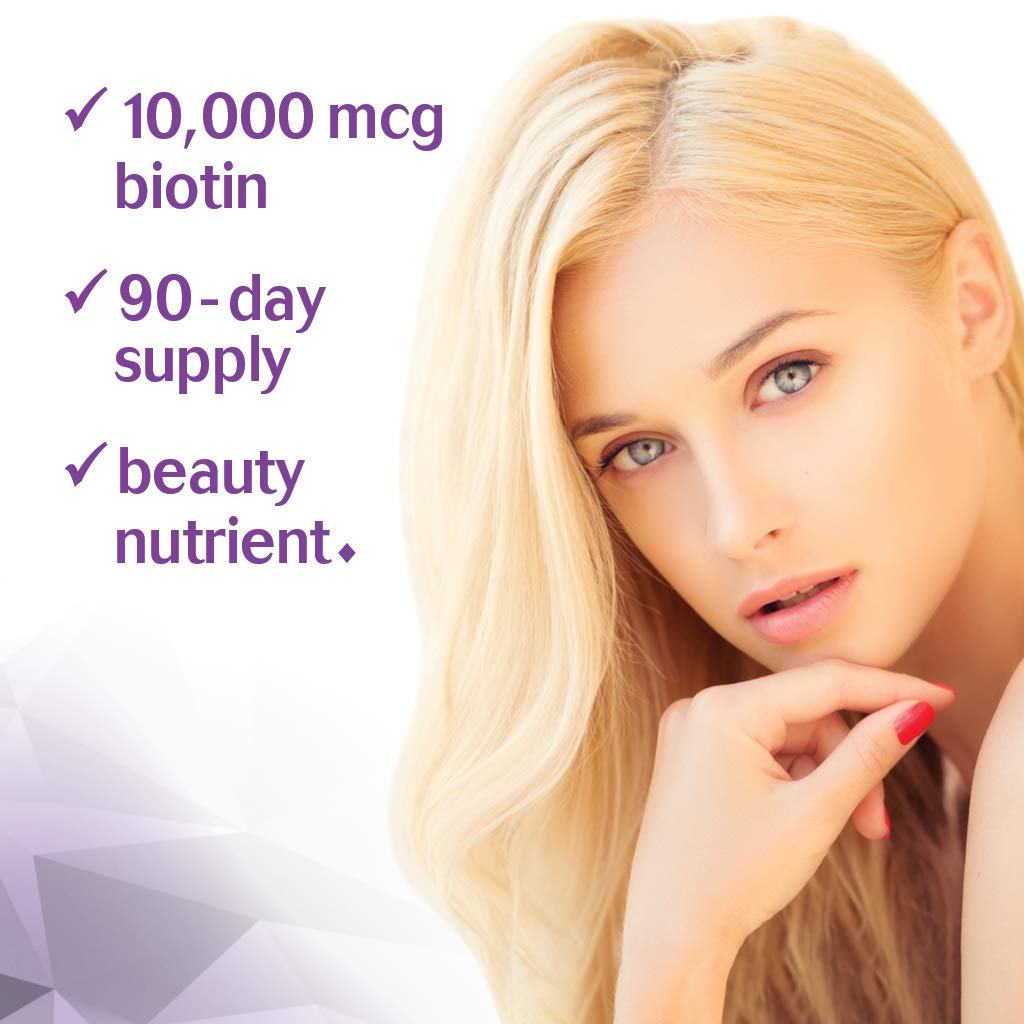 Cápsulas vegetales Bluebonnet Biotin para fortaleza capilar