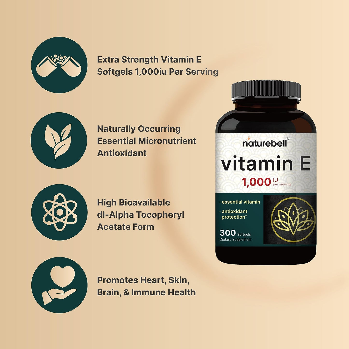Capsulas vegetales NatureBell Citrus Bergamot 5000mg