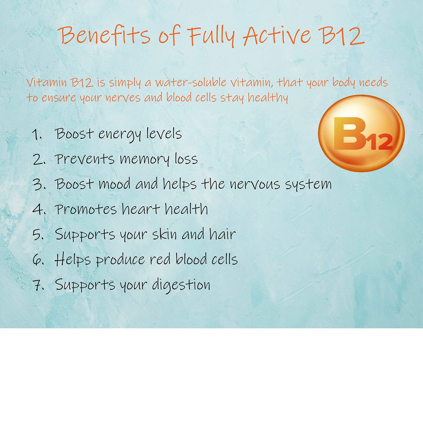 Cápsulas vegetales vitamina B12 Doctors Best 180 unidades
