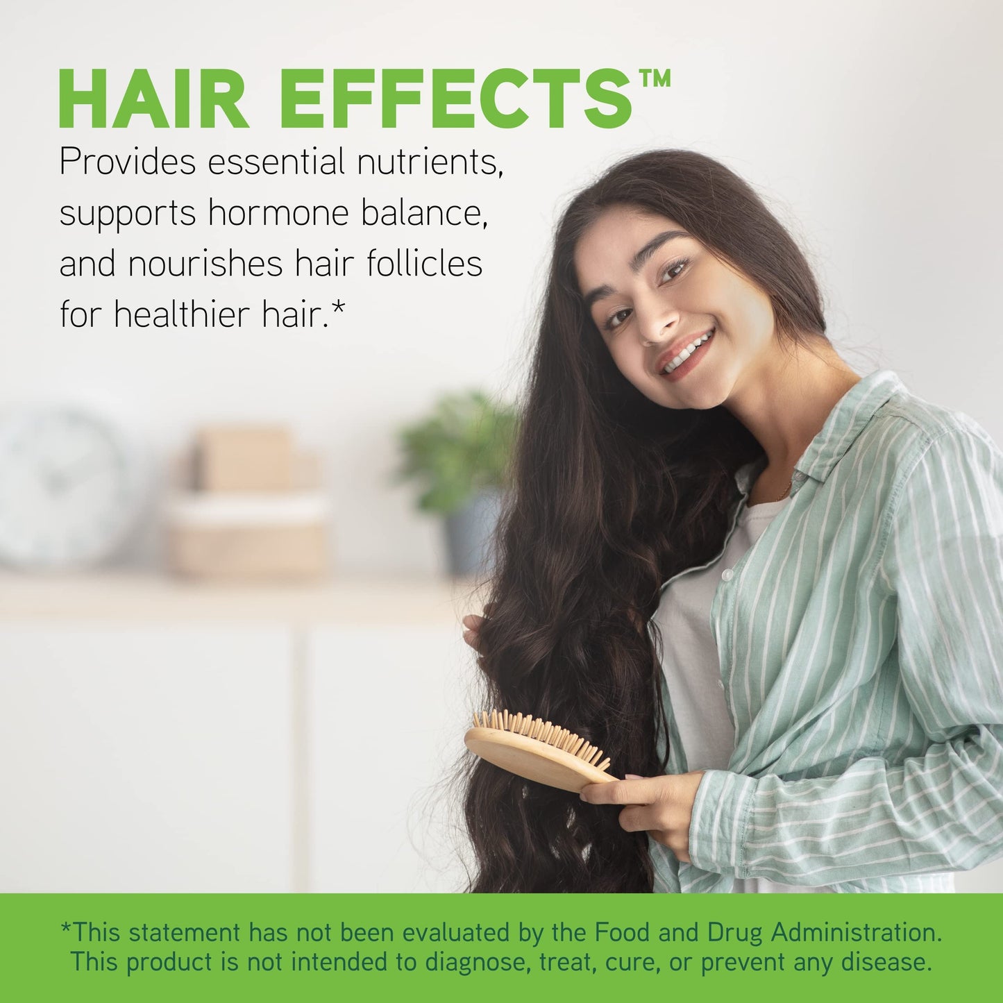Cápsulas vegetarianas para salud capilar DAVINCI Hair Effects