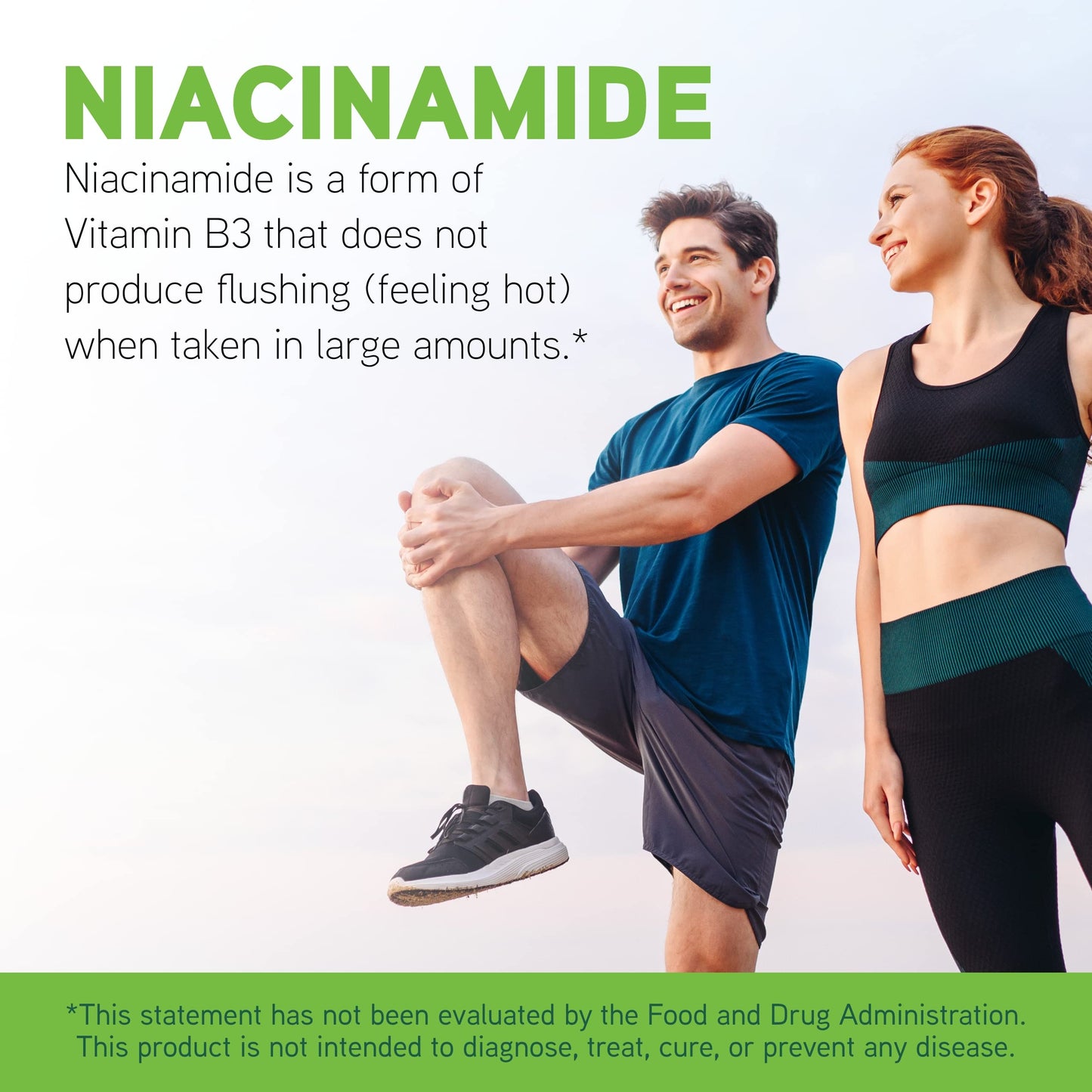 Cápsulas vegetarianas niacinamida 500 mg sin gluten