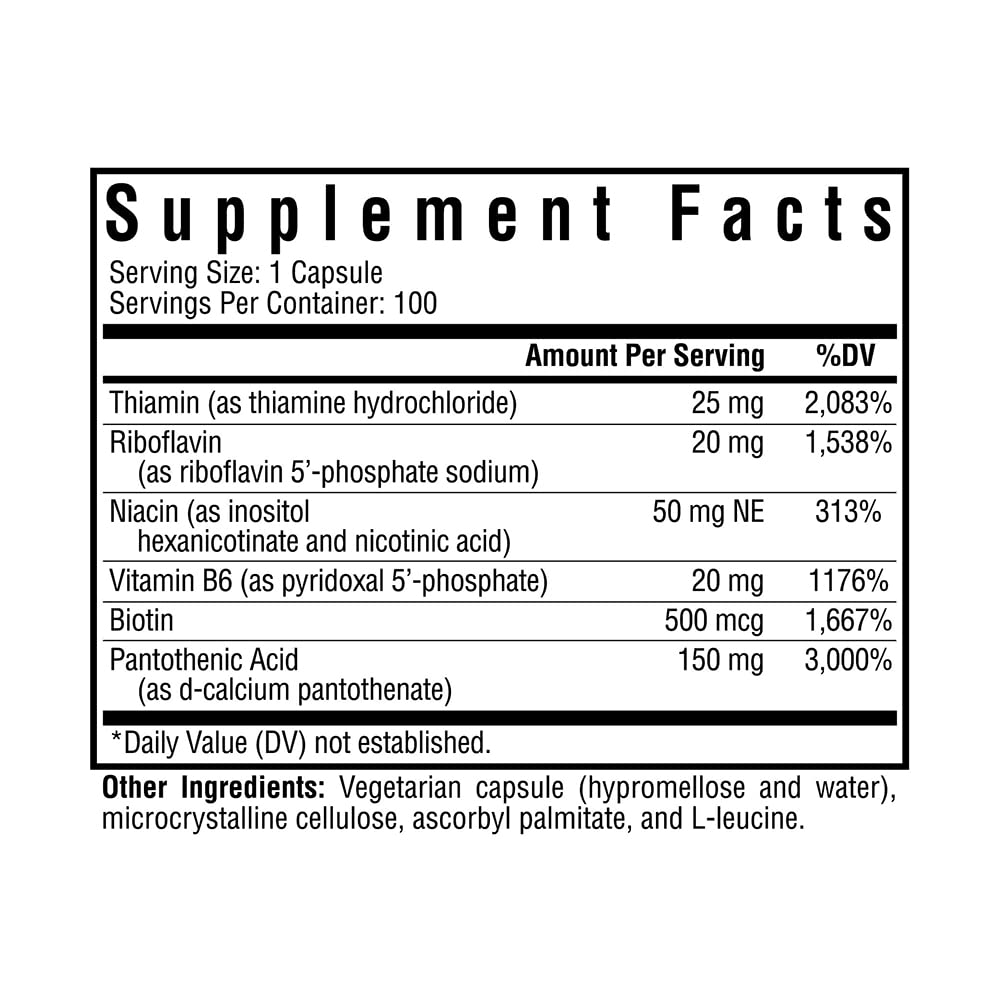 Cápsulas vegetarianas Seeking Health B-Minus vitamina B