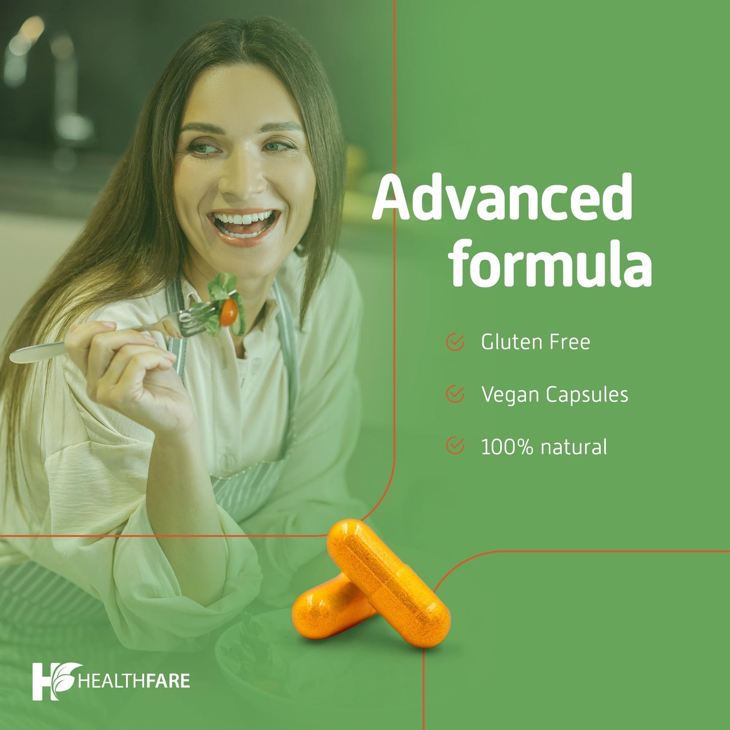 Cápsulas vitamina B2 Healthfare 360 unidades