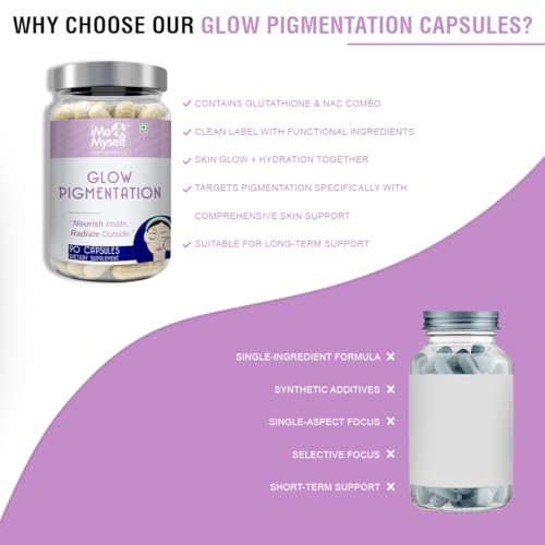 Cápsulas con vitamina C y antioxidantes para piel iMeMyself Glow