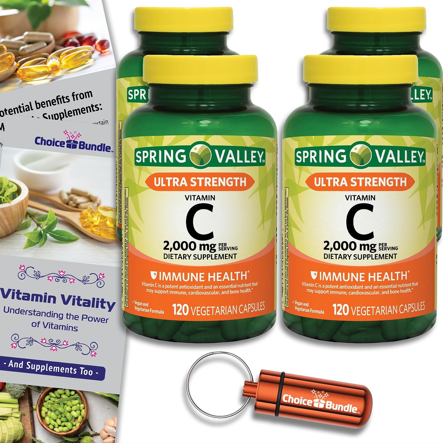 Cápsulas de Vitamina C Ultra Fuerza 2000 mg