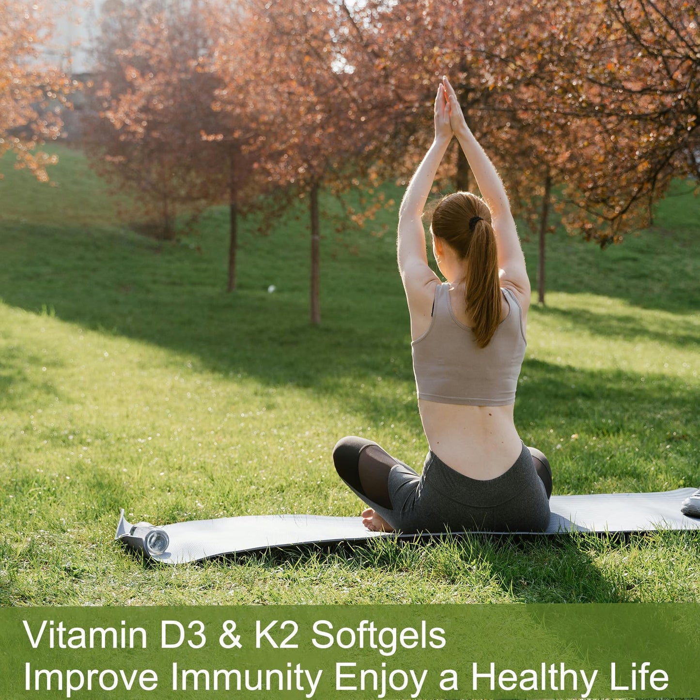 Cápsulas vitamina d3 k2 mk7 aceites saludables willbin