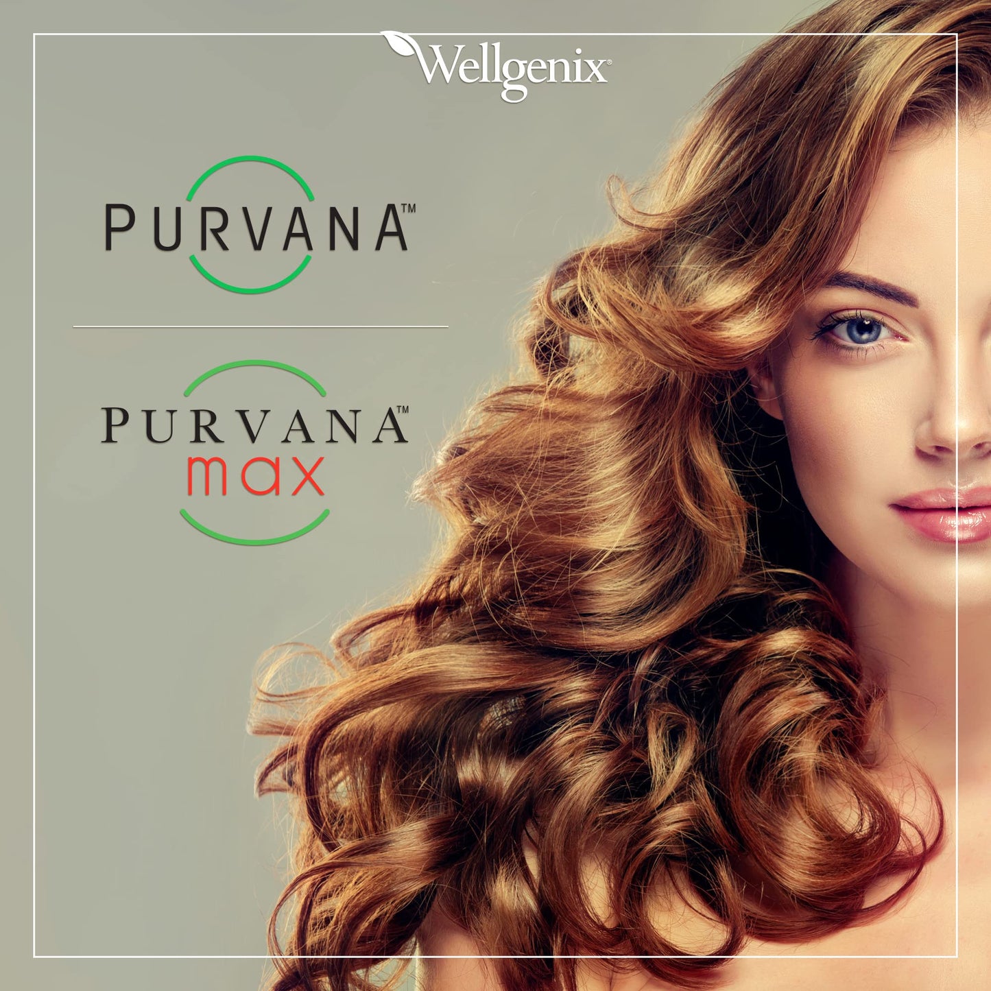 Cápsulas de vitaminasa Wellgenix Purvana para cabello piel y uñas
