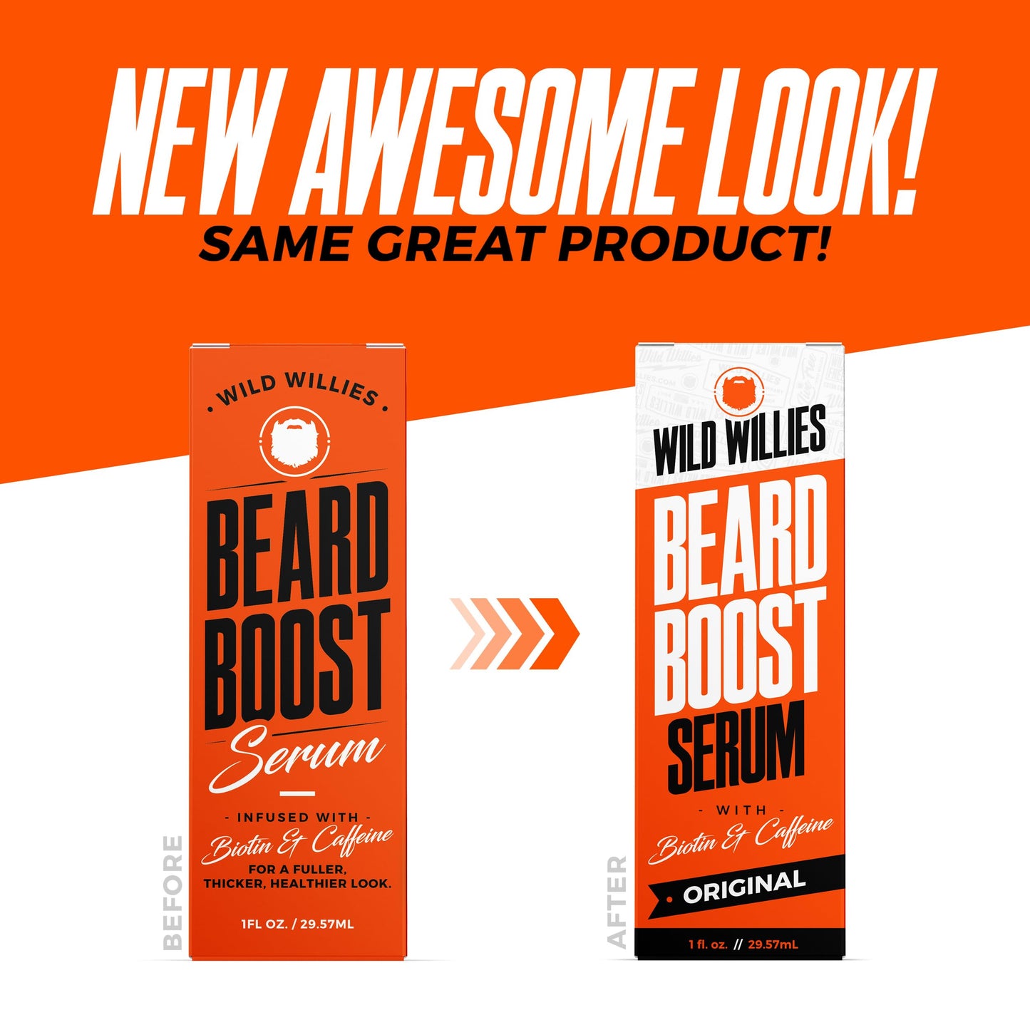 Cápsulas Wild Willies para crecimiento y grosor de barba