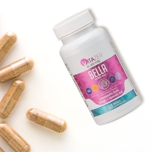 Cápsulas de Zermat Bella Multivitamin para salud femenina