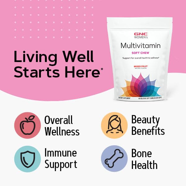 Características GNC Multivitamínico Masticable