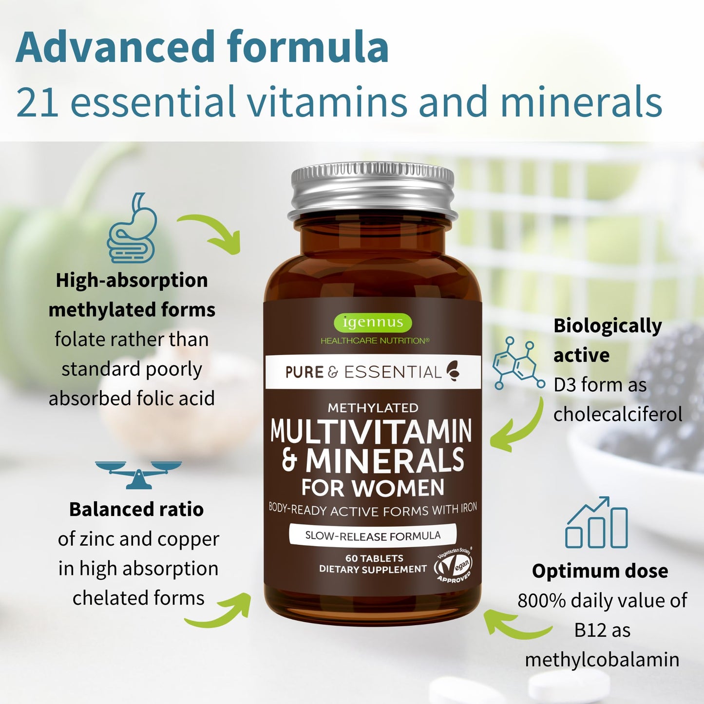 Características multivitamínico Igennus