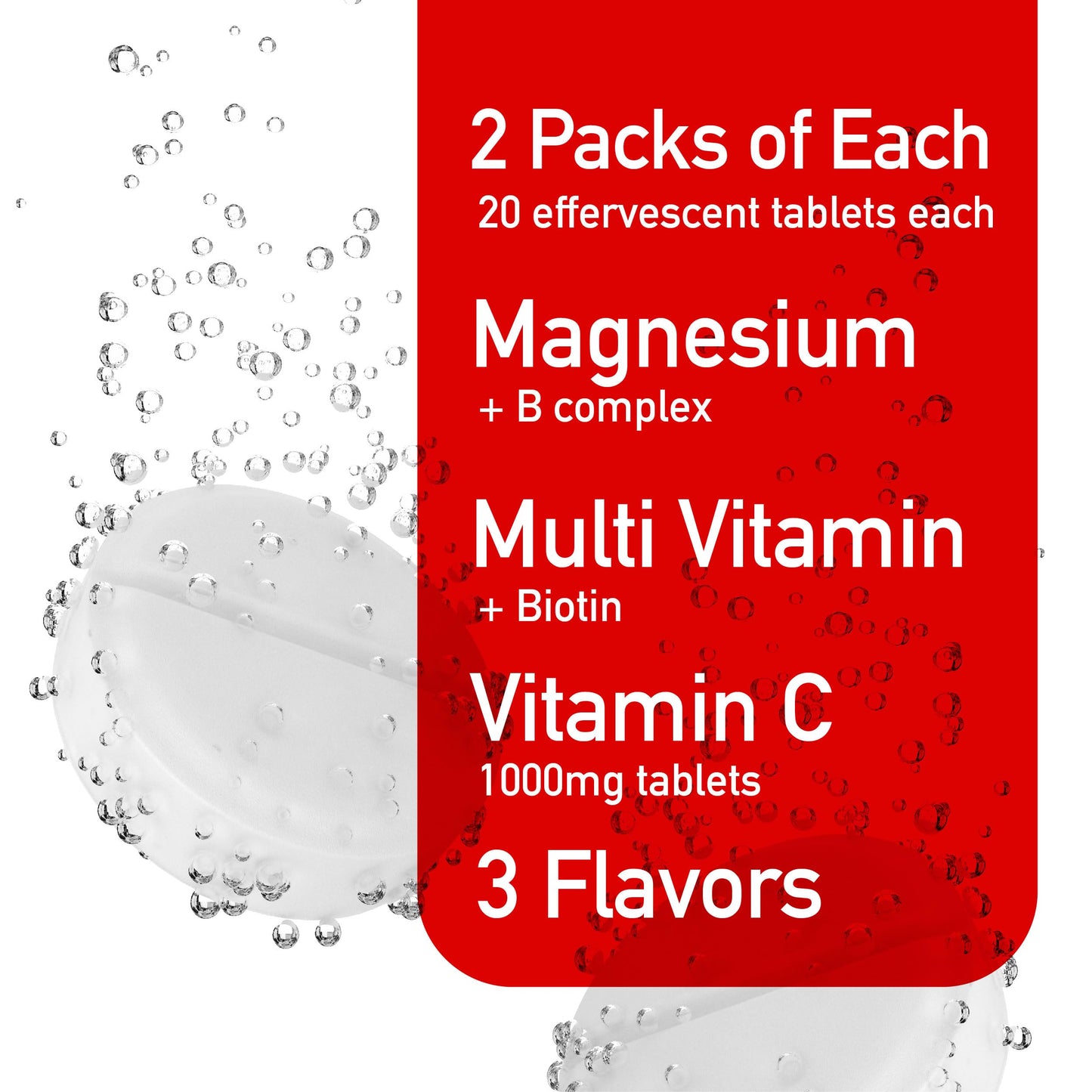 Características del pack de variedad efervescente Swiss Imports
