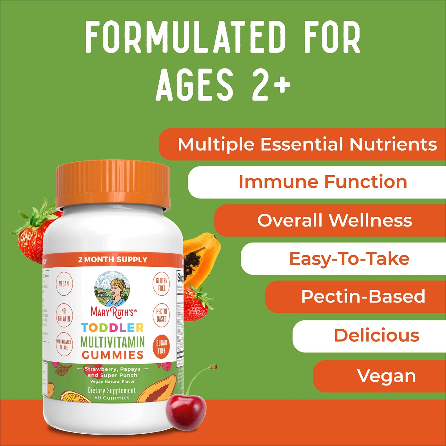 Características del producto: vitaminas, pectina, veganas, sin azúcar.