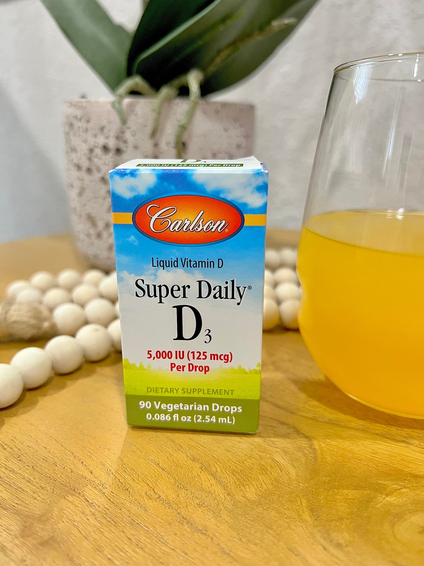 Carlson liquid vitamin d3 5000 iu per drop for bones and immunity