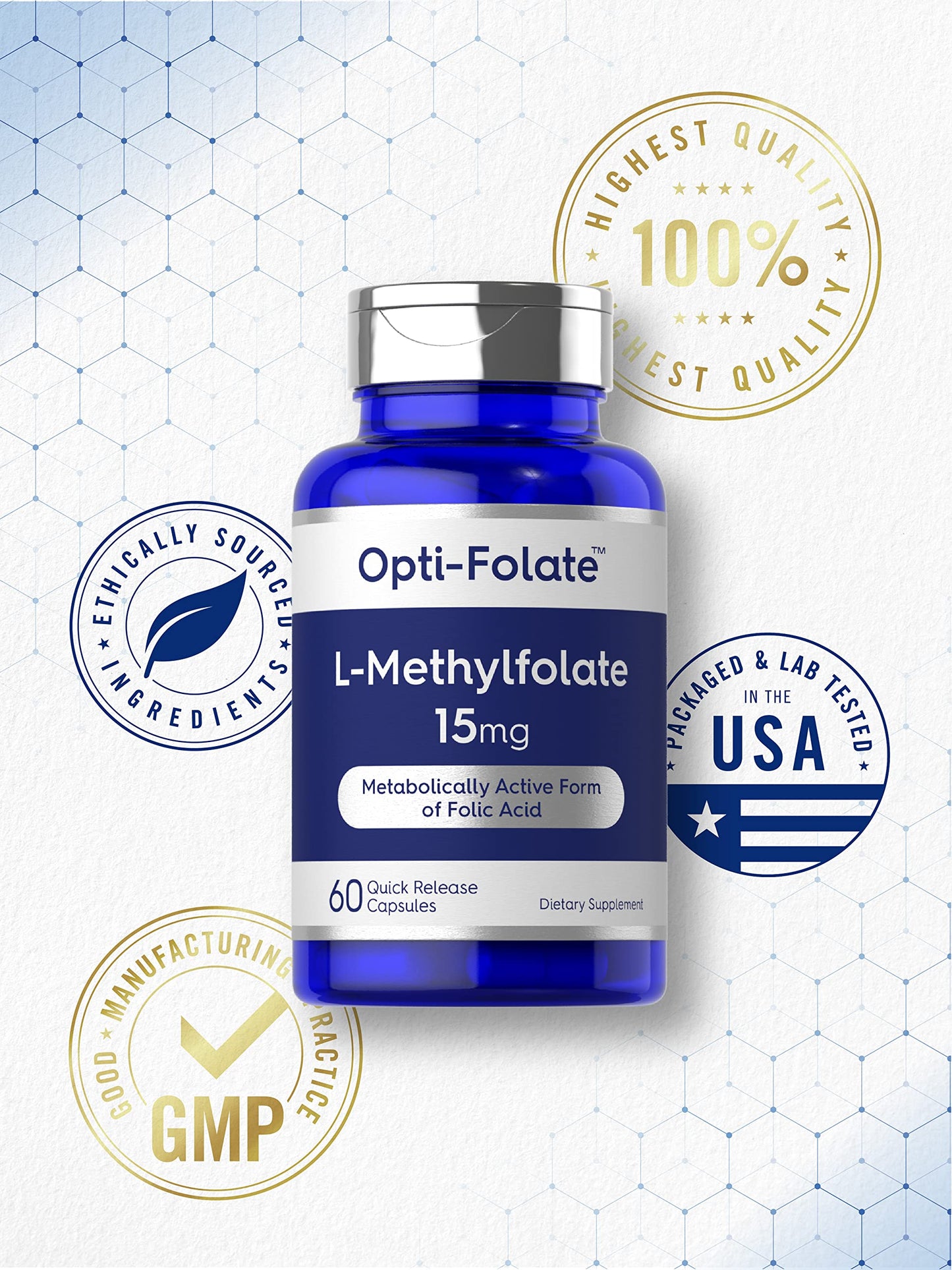 Carlyle Metilfolato 15 mg cápsulas calidad garantizada
