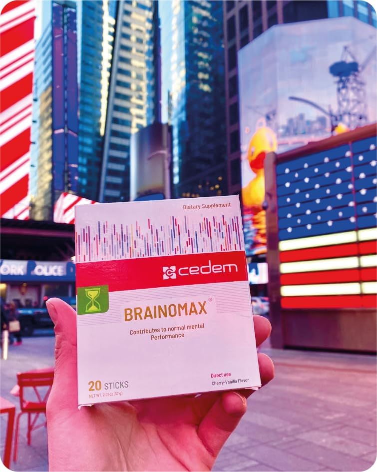 CEDEM Brainomax sobres polvo apoyo cognitivo