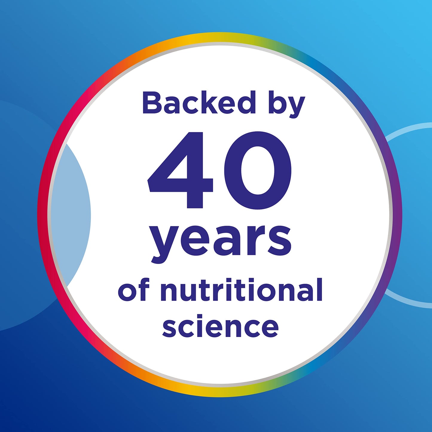 Centrum 40 años de ciencia nutricional.