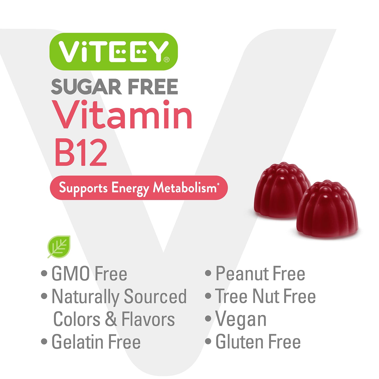 Certificación kosher gomitas vitamina B12 Viteey