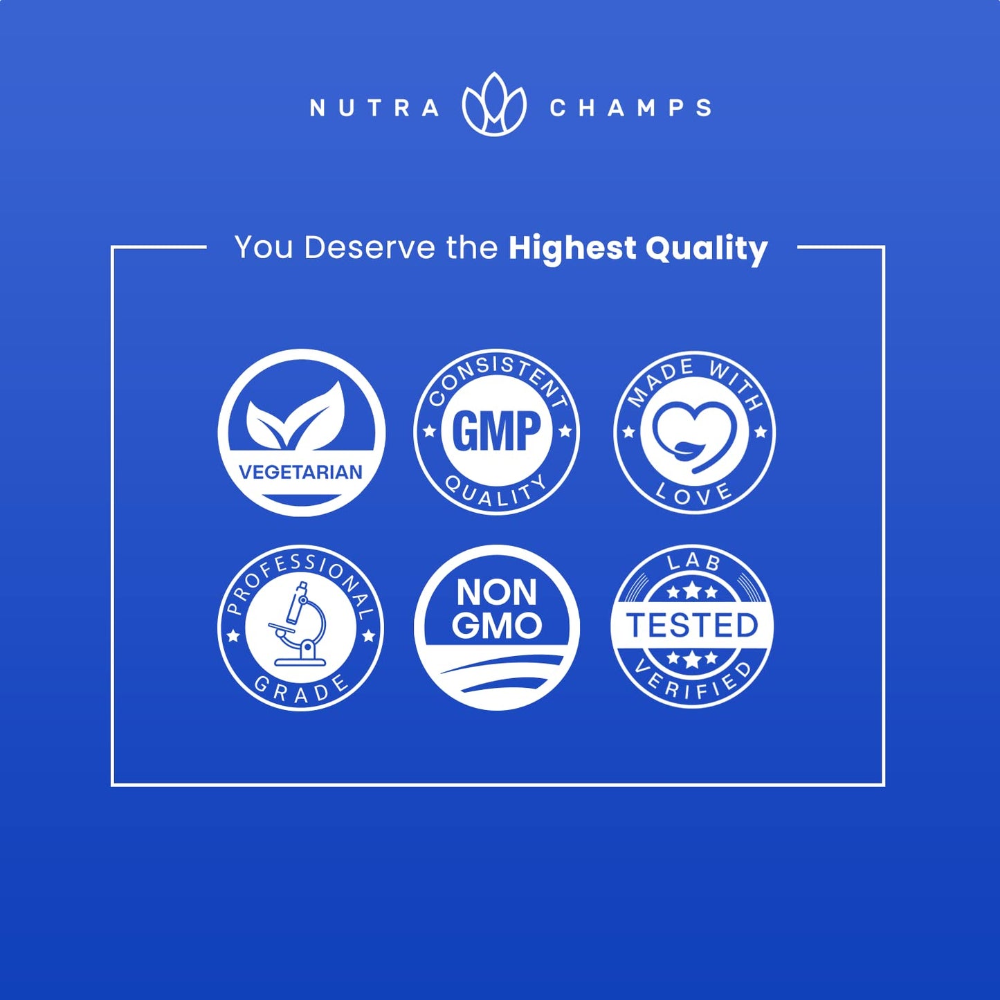 Certificaciones de calidad de NutraChamps