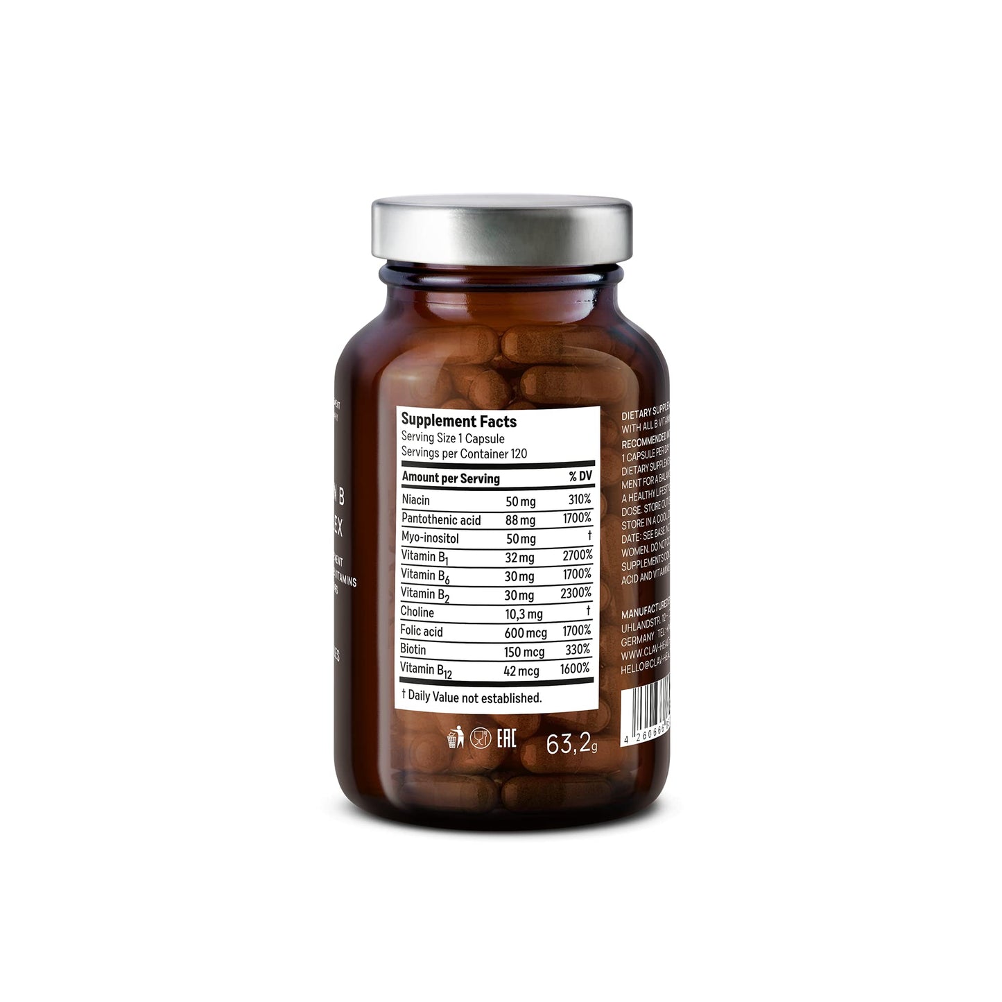 CLAV vitaminas b enfocado en sistema inmune
