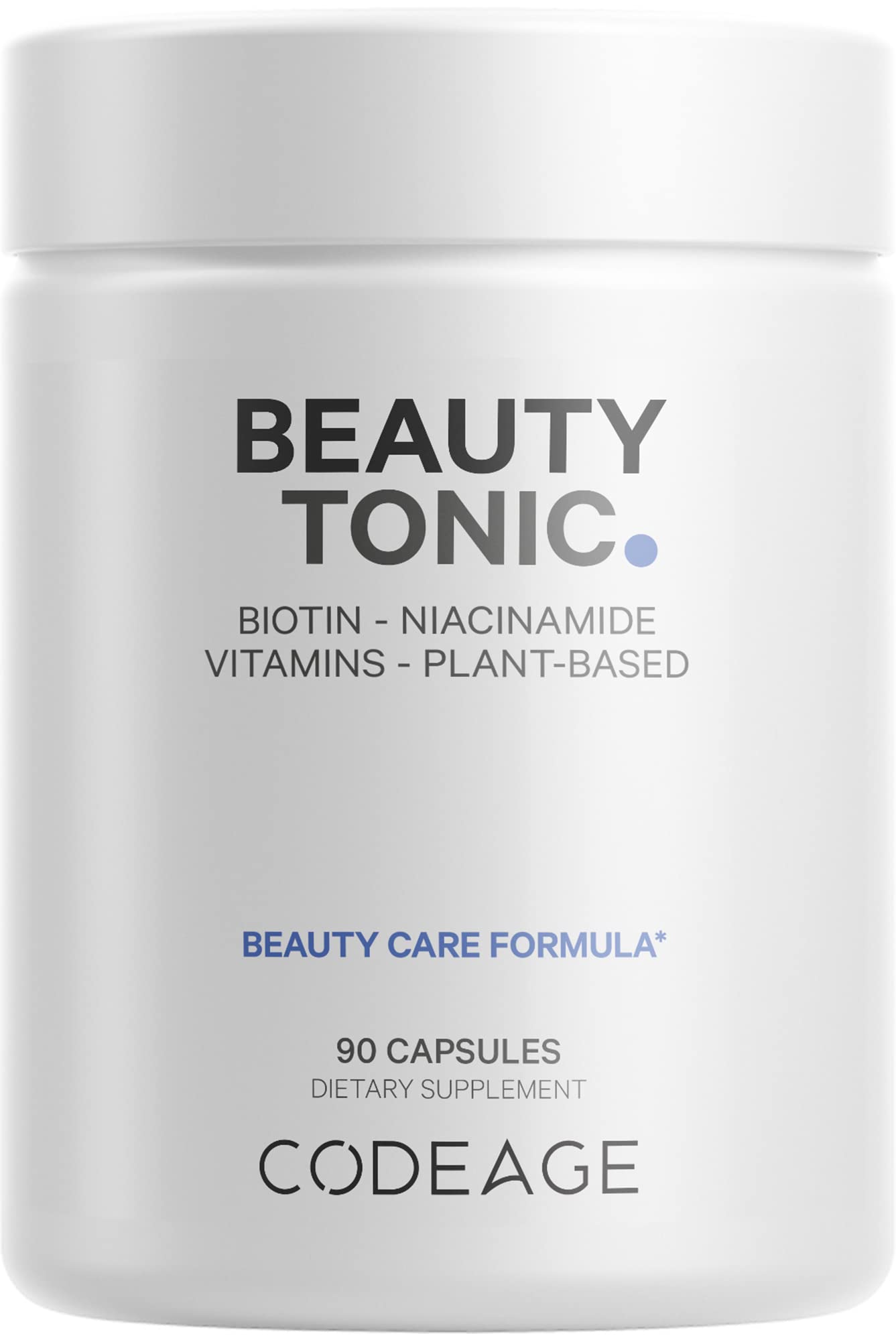 Codeage suplemento biotina 1500 mcg con vitaminas y mezcla orgánica