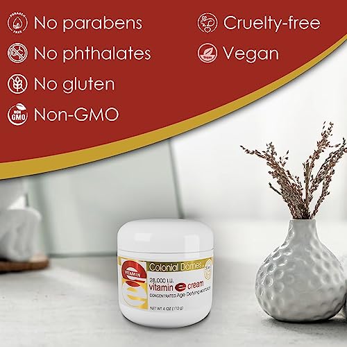 Colonial dames crema vitamina e para arrugas y piel reseca