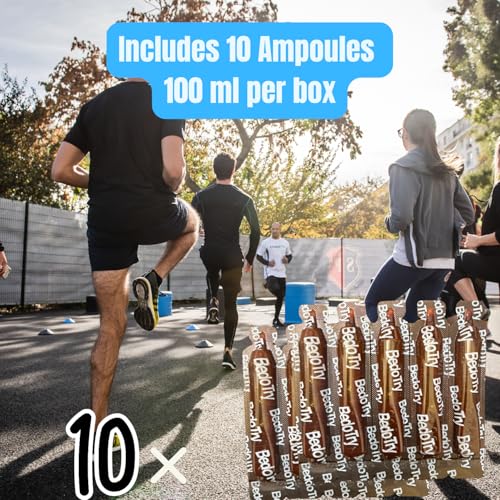 Complejo B líquido en ampollas fáciles de usar