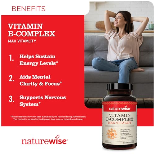 Complejo de vitaminas b NatureWise 150 cápsulas