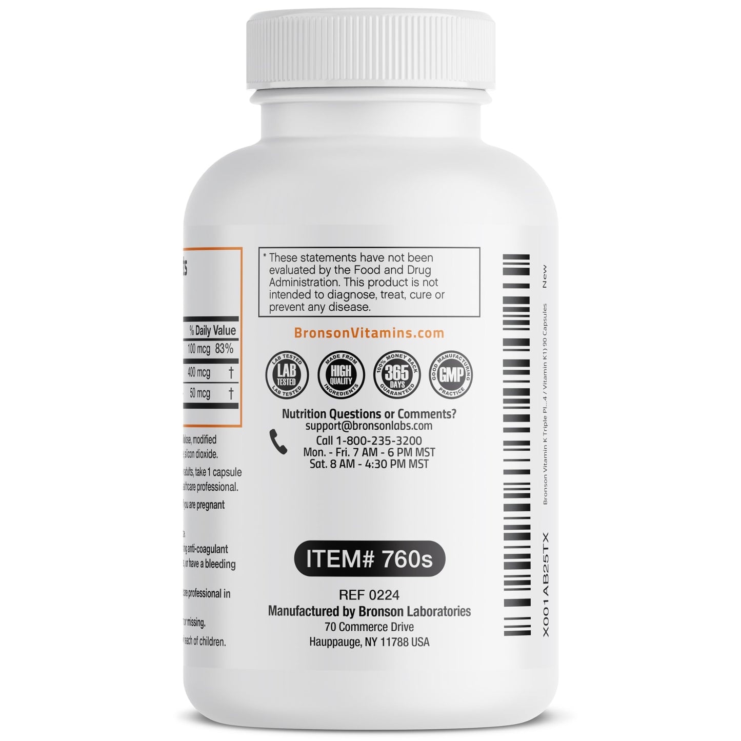 Complemento vitamina K para fortalecer huesos y sistema cardiovascular