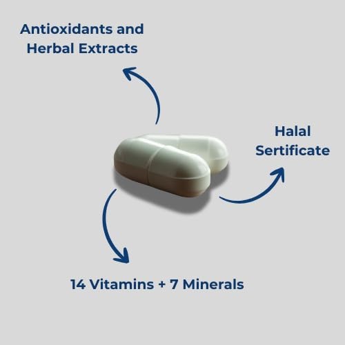 Comprimidos de vitamínico y mineral Nutraxin con antioxidantes