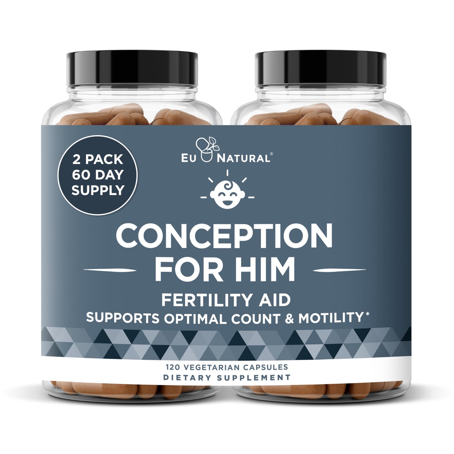 Conception For Him cápsulas blandas vegetales para fertilidad masculina