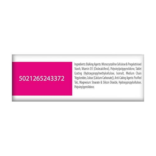 Contenedor Ultra Vitabiotics vitamina D 96 tabletas