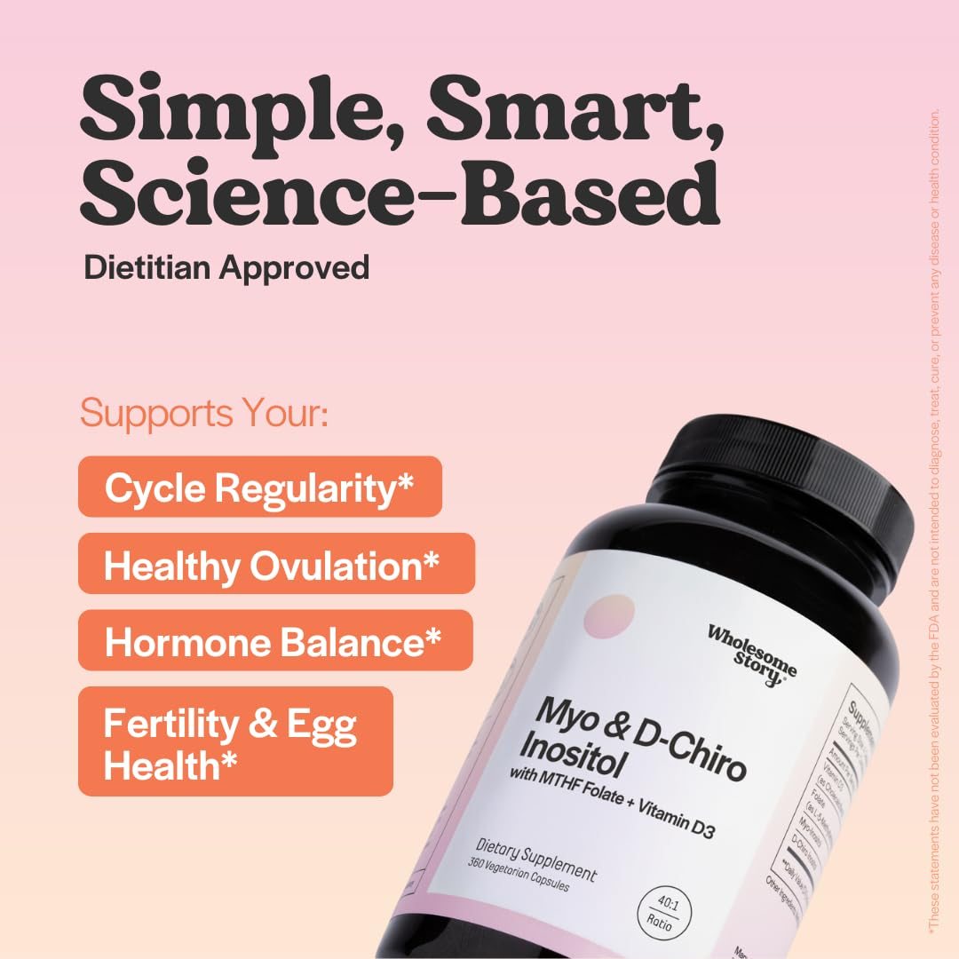 Contenido de cápsulas mio-inositol para equilibrio hormonal