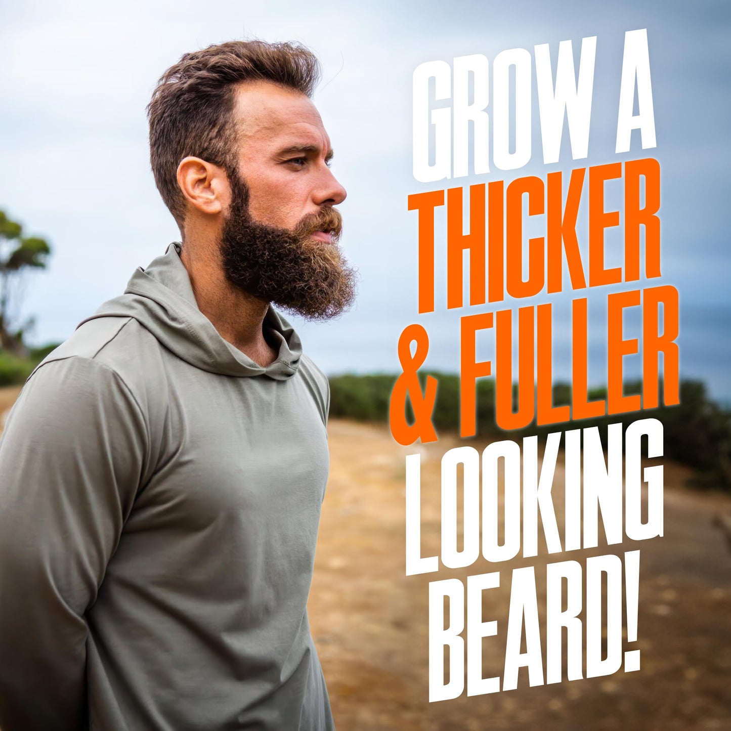 Contenido de cápsulas Wild Willies para crecimiento y anti-caída de barba