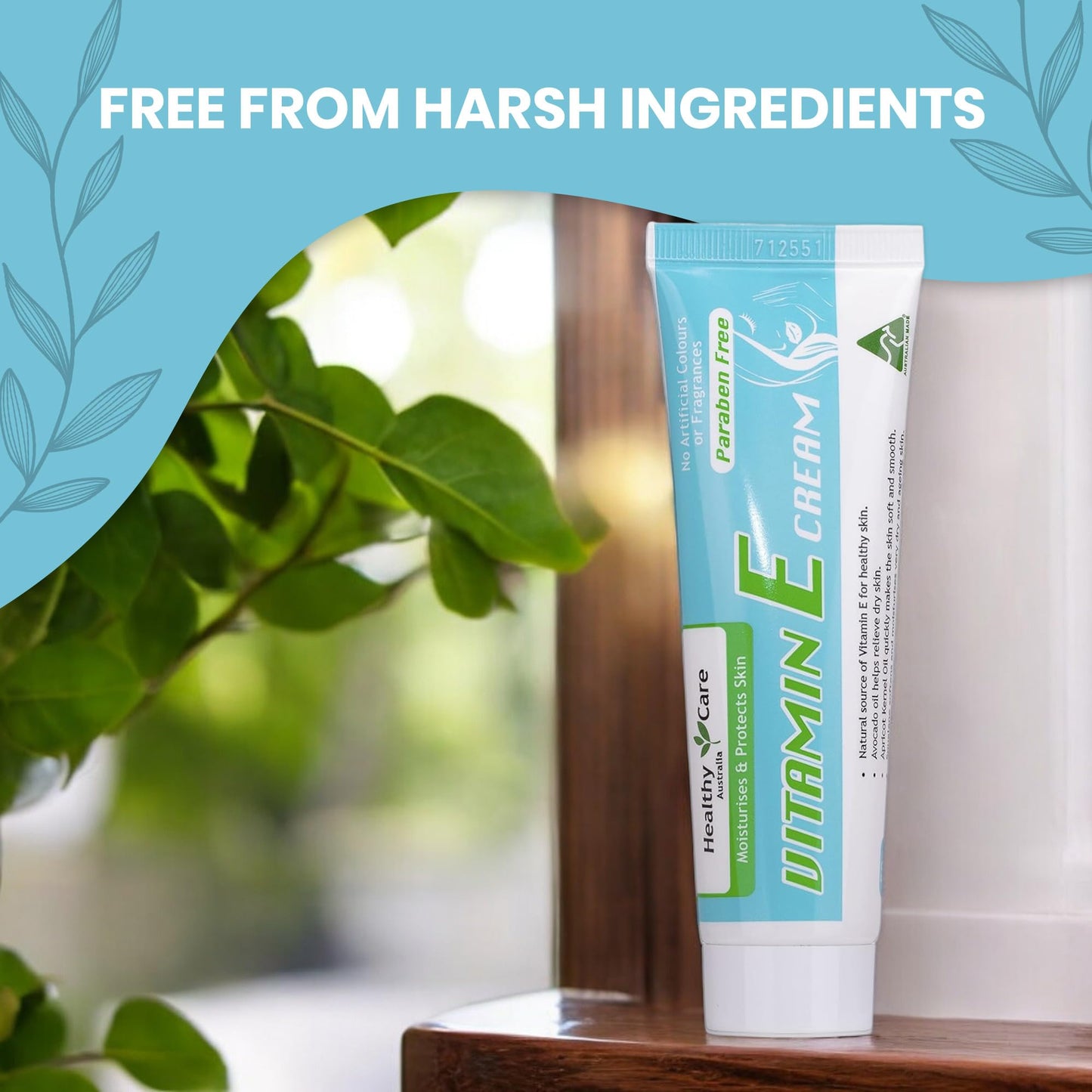 crema hidratante vitamina e healthy care 50g