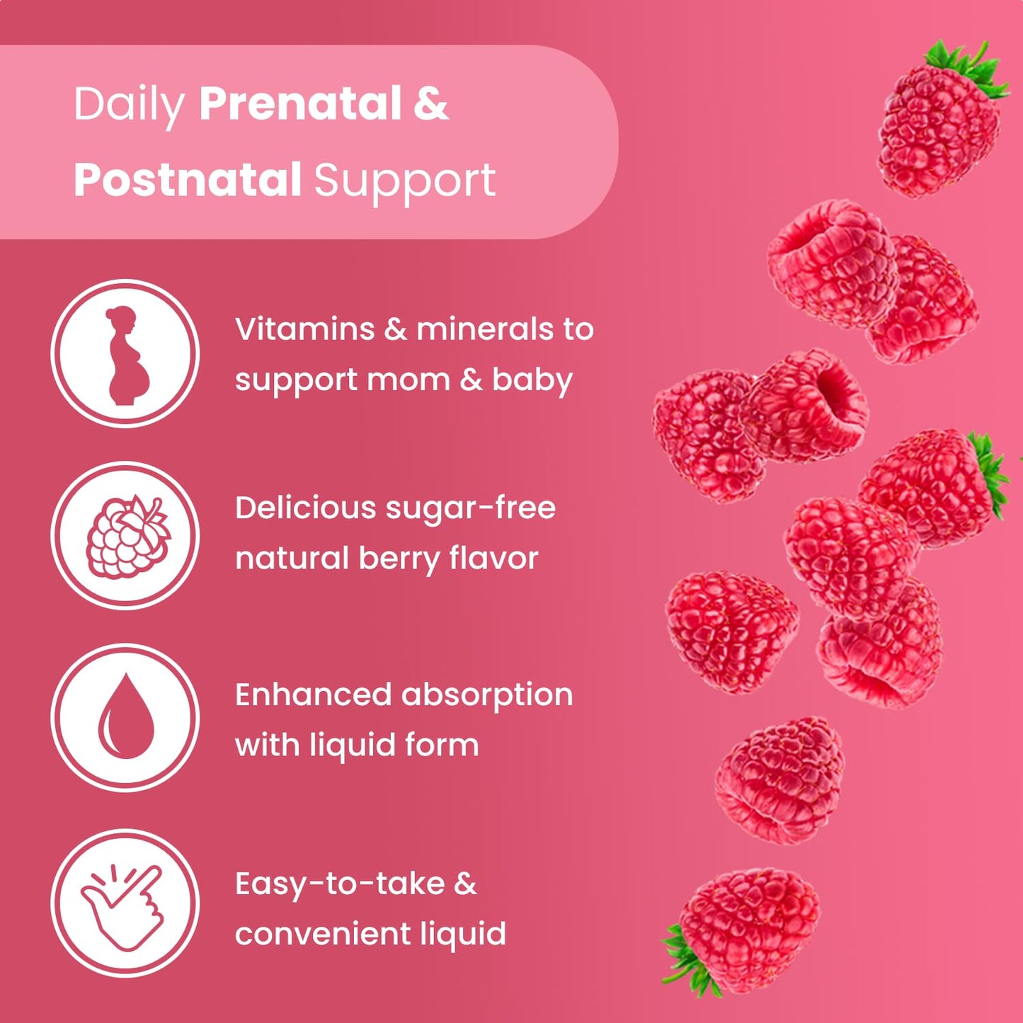 Cuidado integral salud vaginal con probióticos Mothers Promise