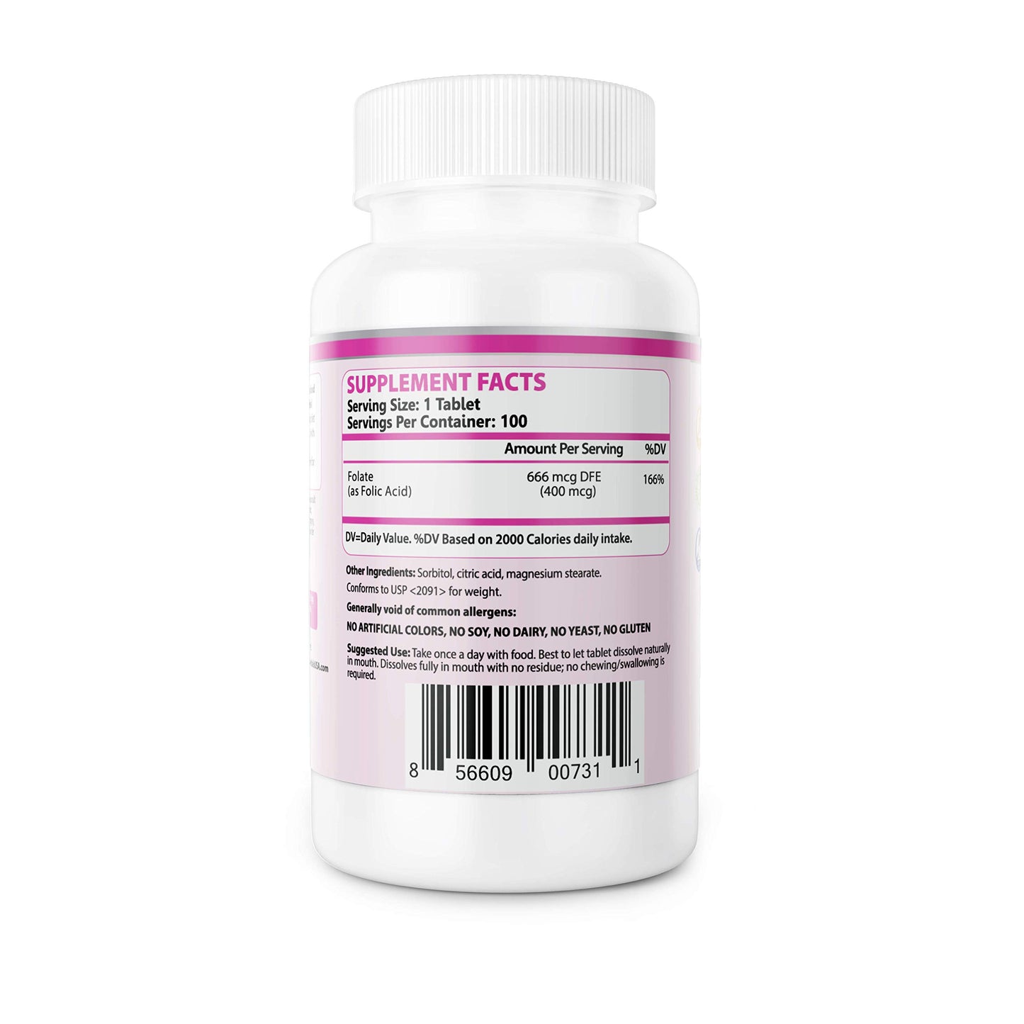 Cuidado prenatal PRONUCARE con ácido fólico 400mcg tableta