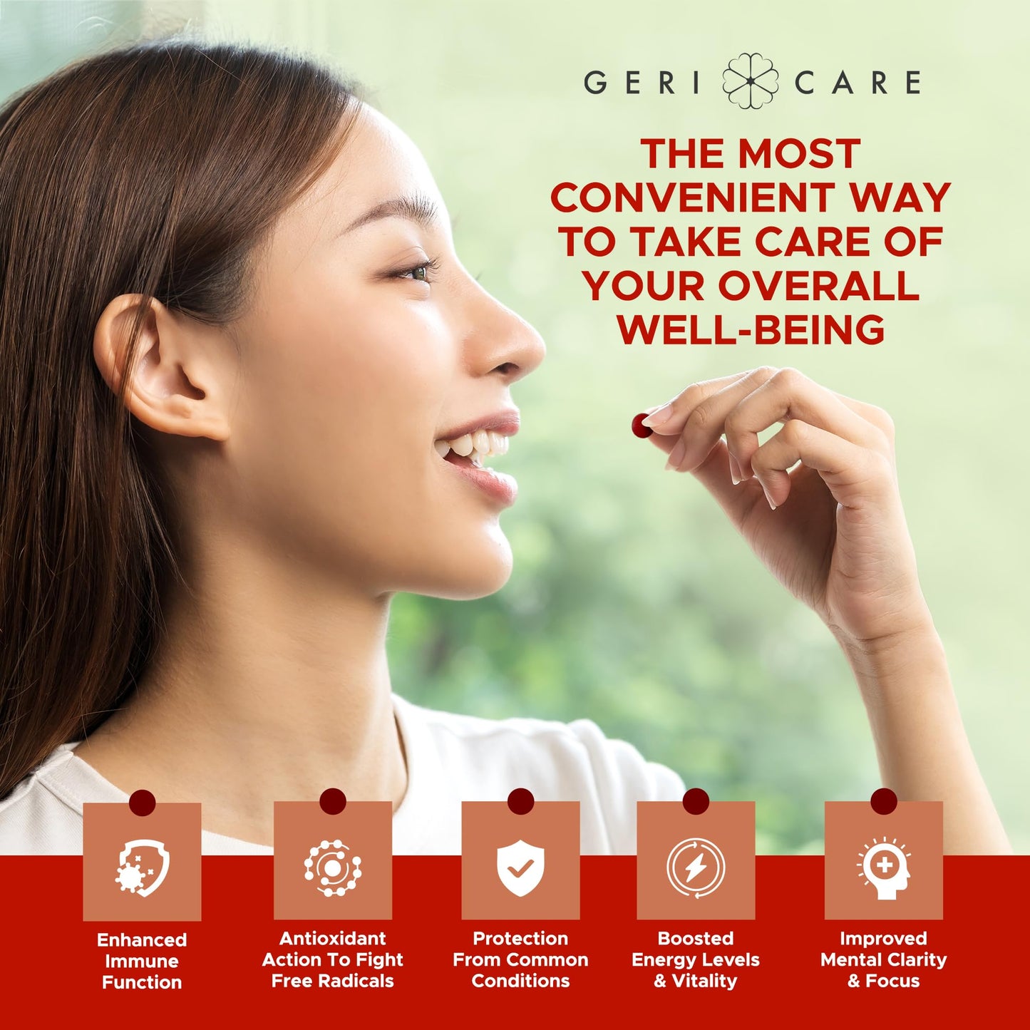Forma más conveniente de cuidar la salud general con Gericare.