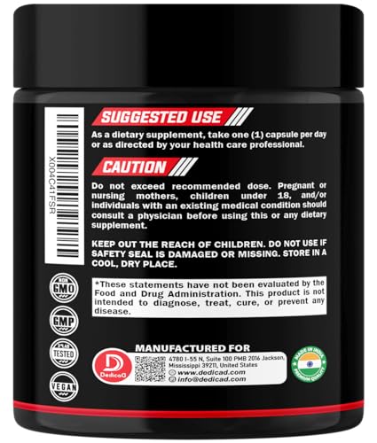 DEDICAD NAD+ con ingredientes para energía y bienestar celular