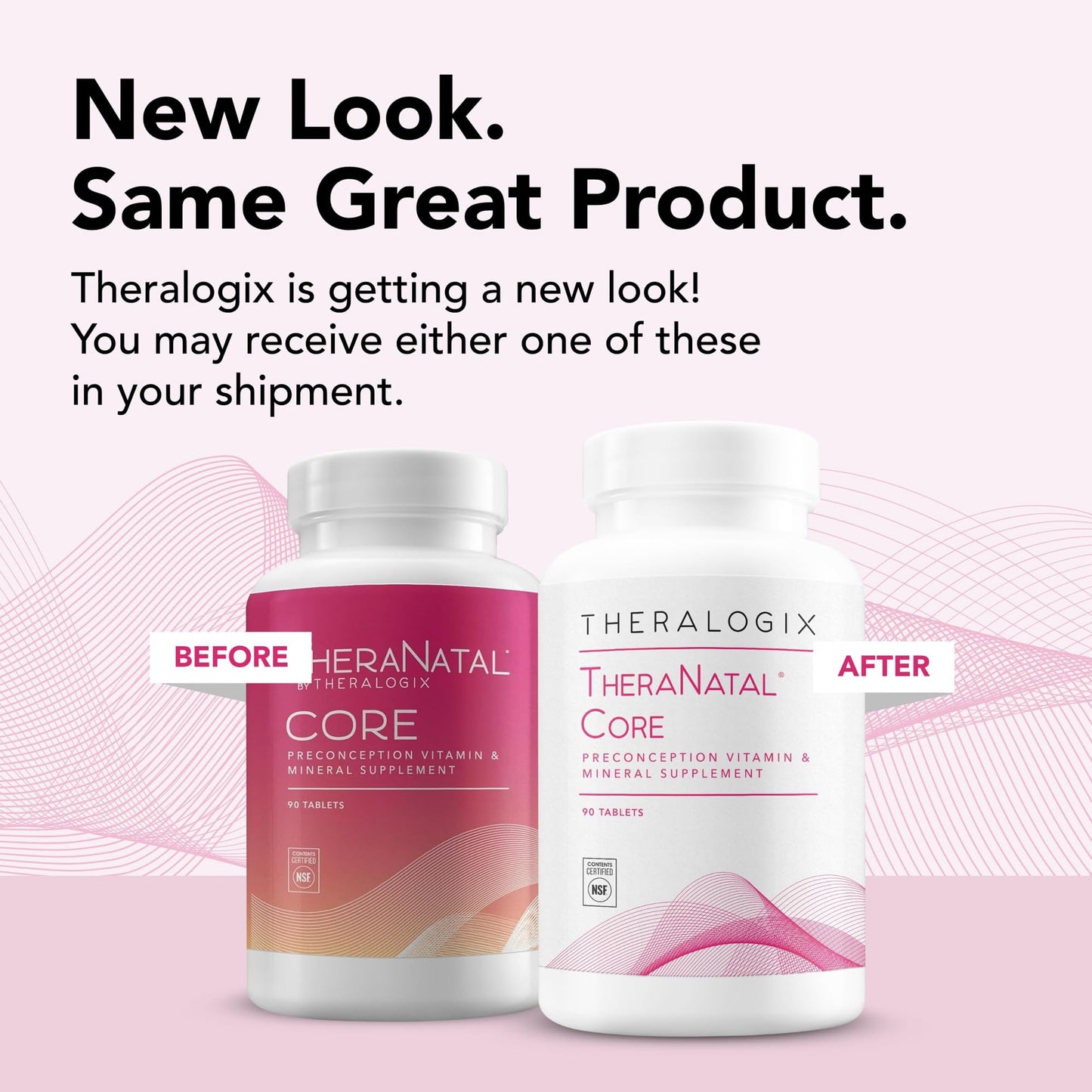 Detallado suplemento Theralogix vitaminas prenatales