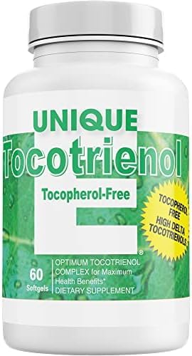 Detalle cápsulas UNIQUE E tocotrienoles sin tocoferol
