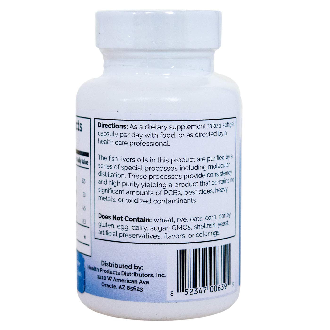 Detalle cápsulas Vitamin D3 Plus 5000 IU con vitaminas