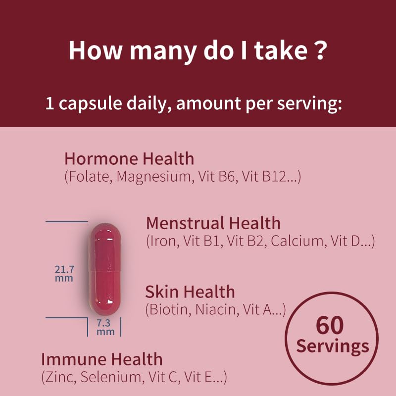 Detalle cápsulas YOUTHVITA multivitamínico mujeres