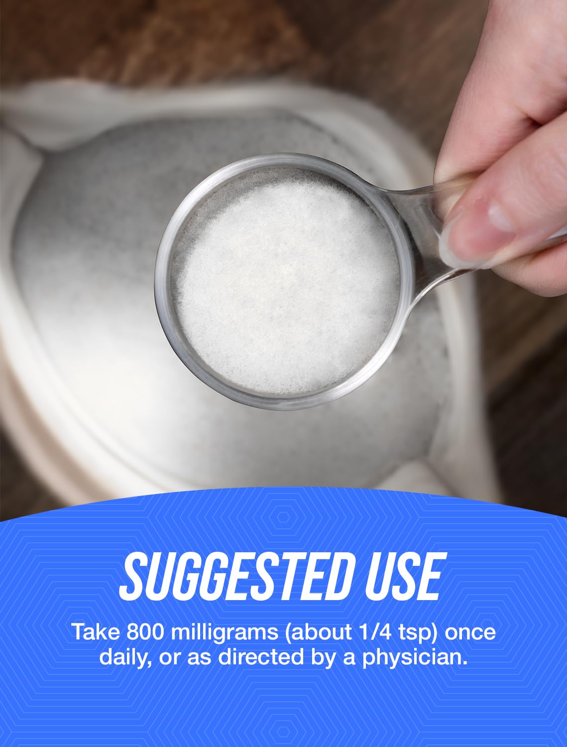 Detalle de etiqueta polvo IP6 BulkSupplements