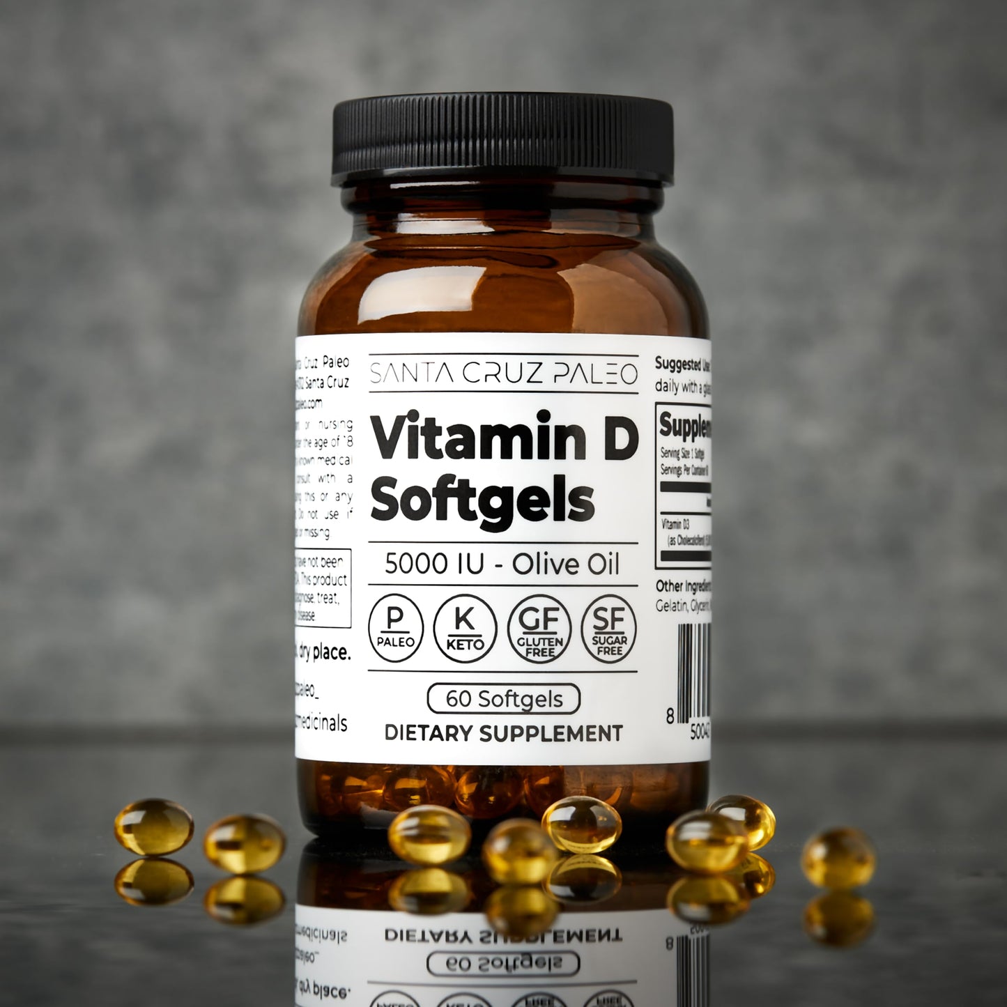 detalle etiqueta suplemento santa cruz paleo vitamina d3