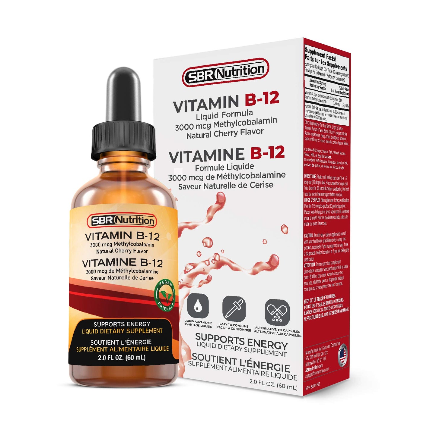 Detalle etiqueta suplemento vitamina b12 metilcobalamina