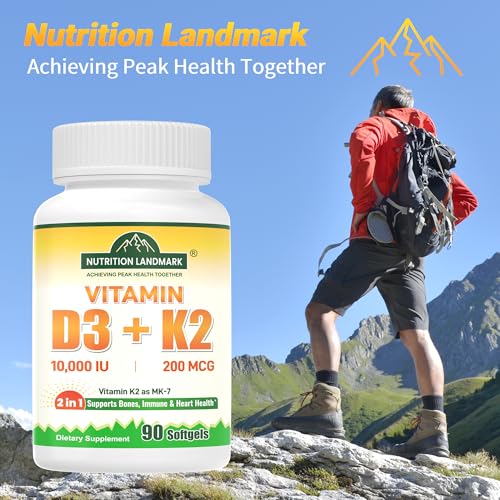 Detalle de etiqueta y composición de vitamina D3 y K2 YOYKYE