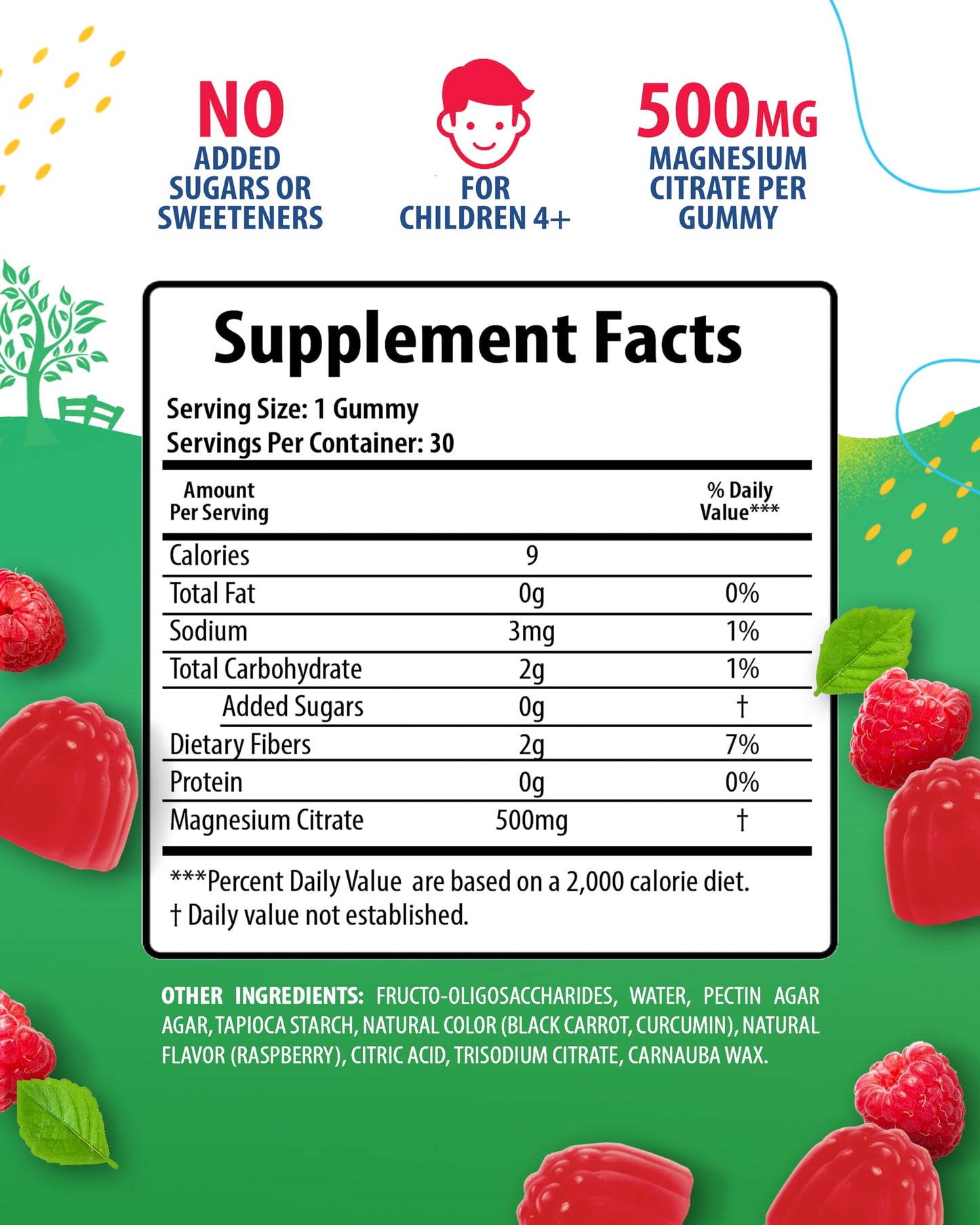 detalle gomitas magnesio vitamina d3 k2 naturales sin azúcar